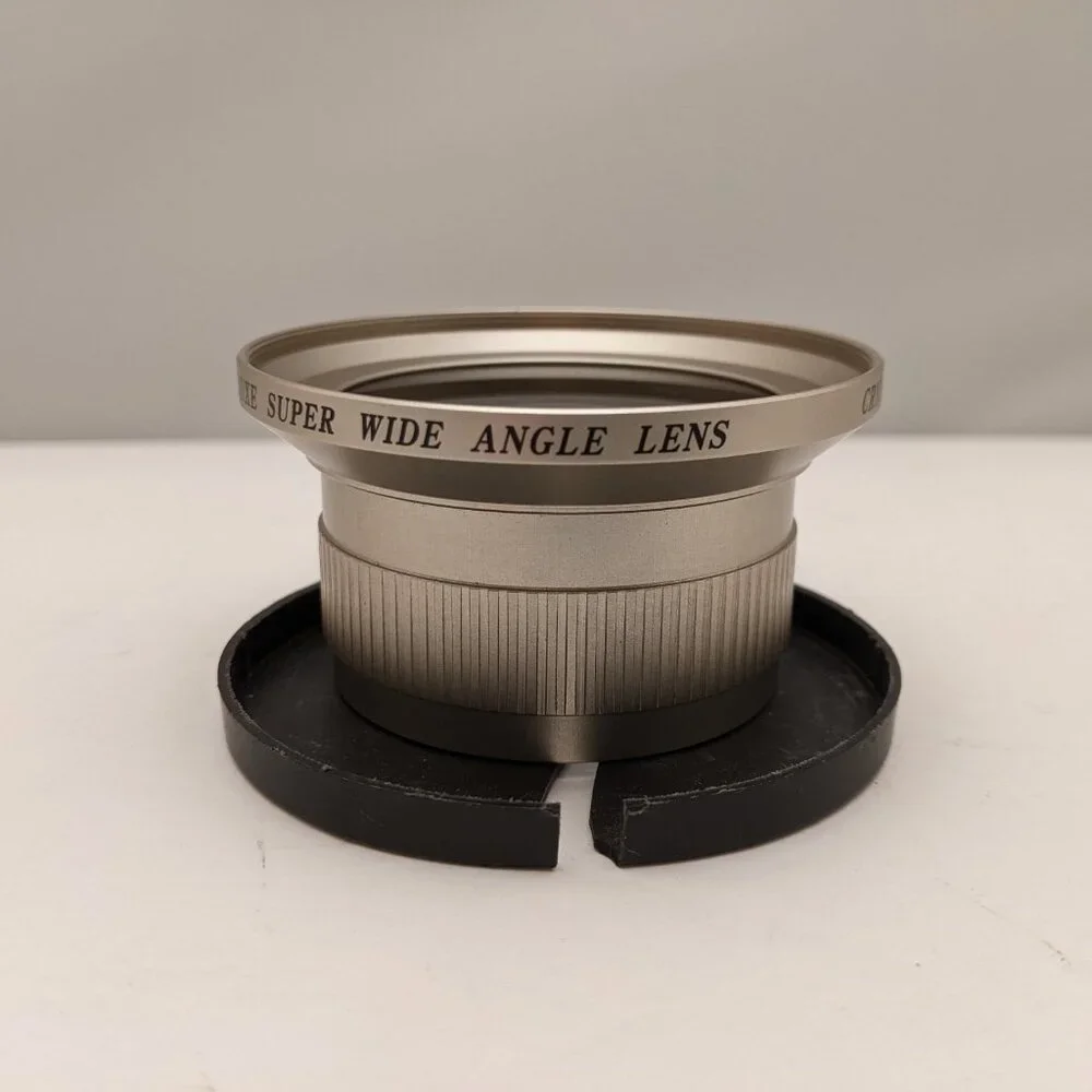 Crystal Vision 0.42X Pro Hi Speed AF Super Wide Angle Lens w Adapter Ring & Fltr